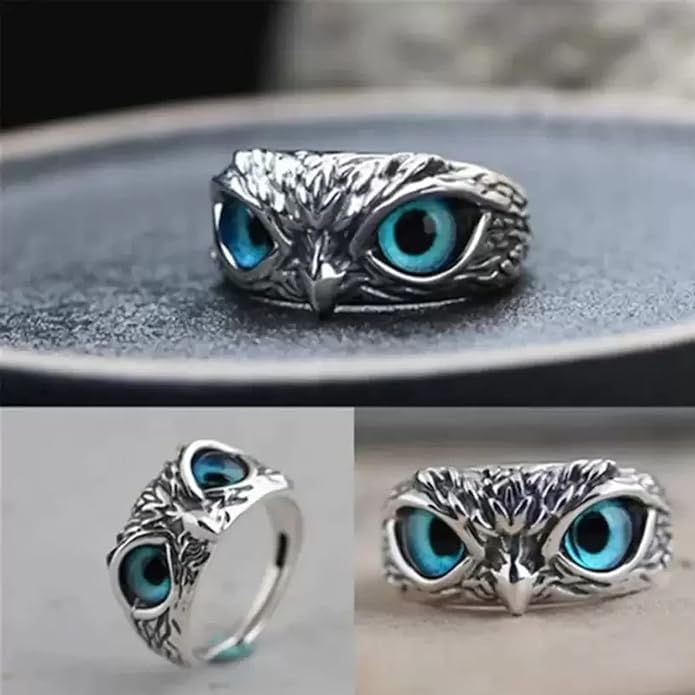 Owl Eye Ring for Men & Women