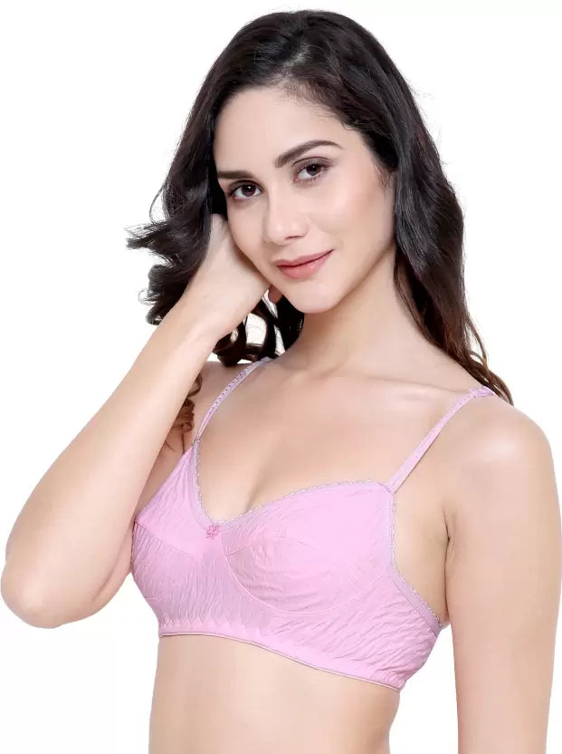 Women T-Shirt Non-Padded Bra (Pack of 3)